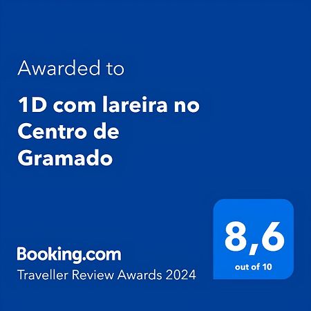 Appartement 1D Com Lareira No Centro De Gramado Extérieur photo