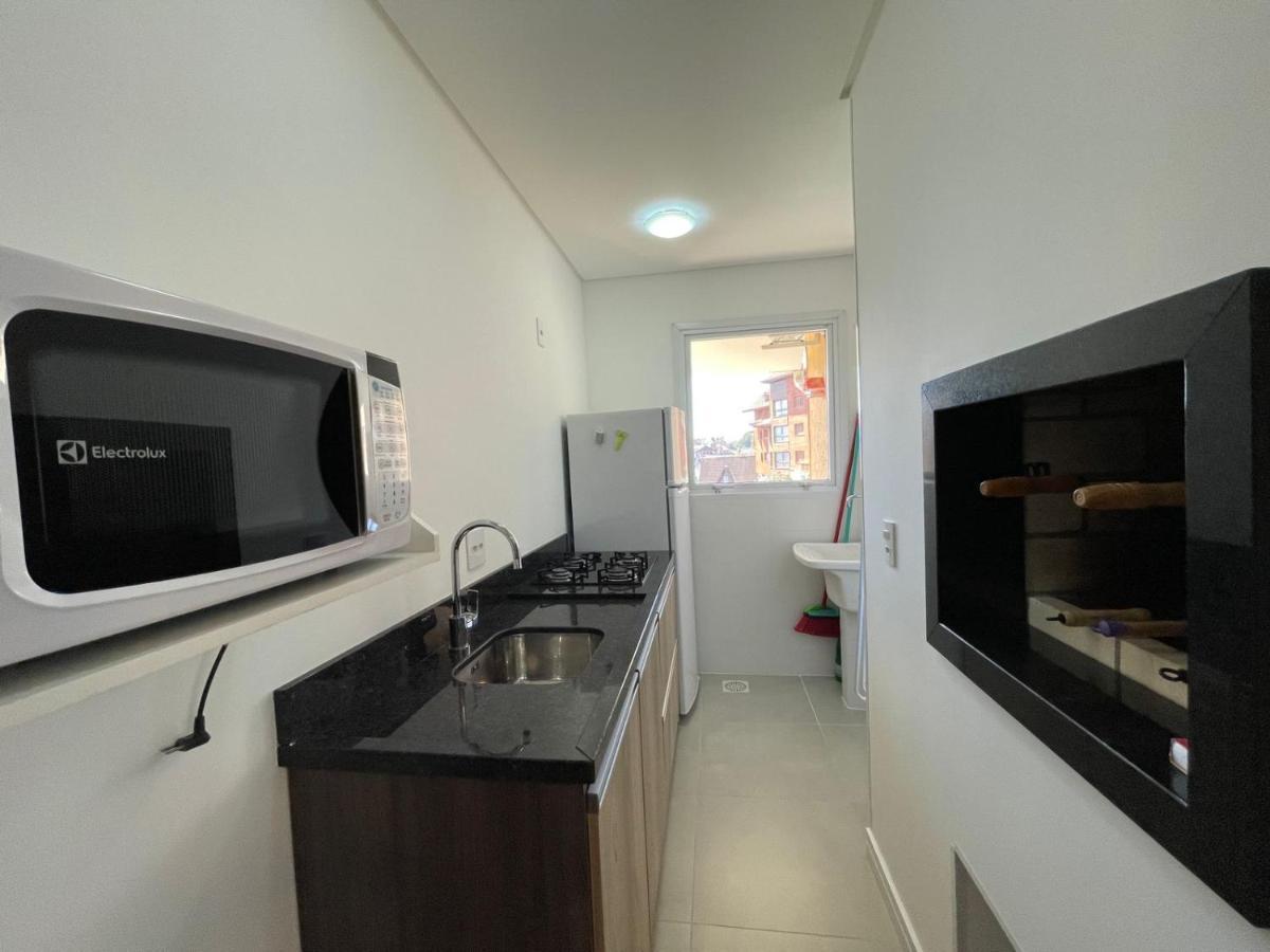 Appartement 1D Com Lareira No Centro De Gramado Extérieur photo