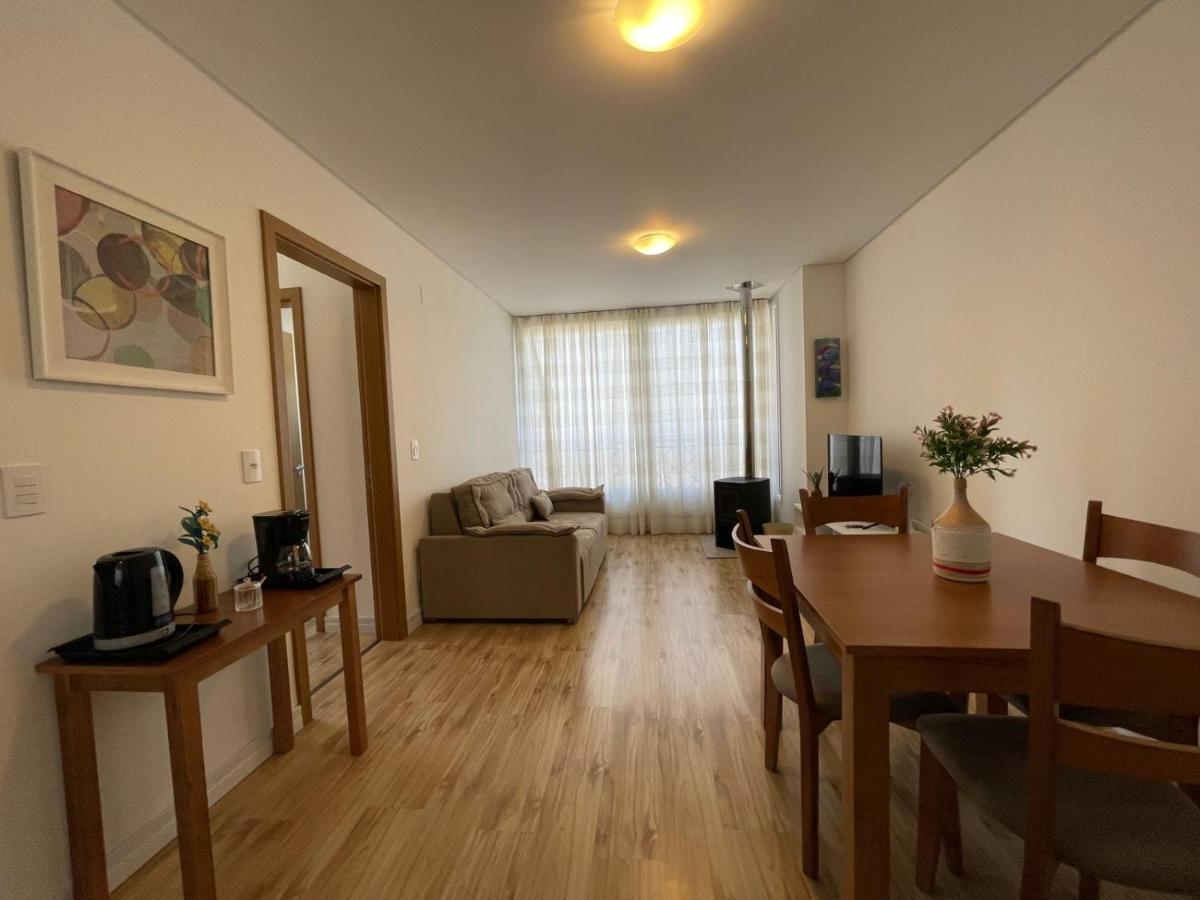 Appartement 1D Com Lareira No Centro De Gramado Extérieur photo
